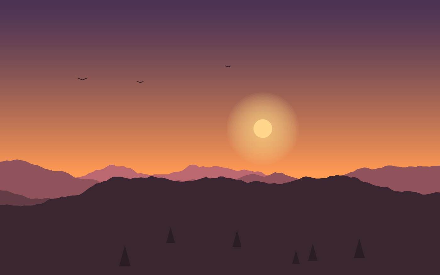 Landskabsillustration