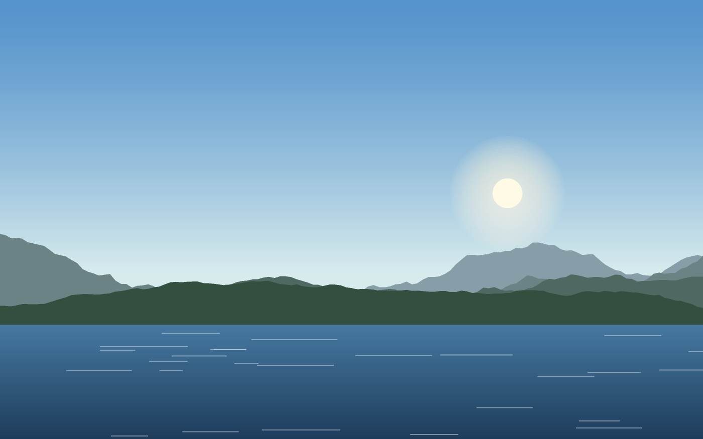 Illustration de paysage