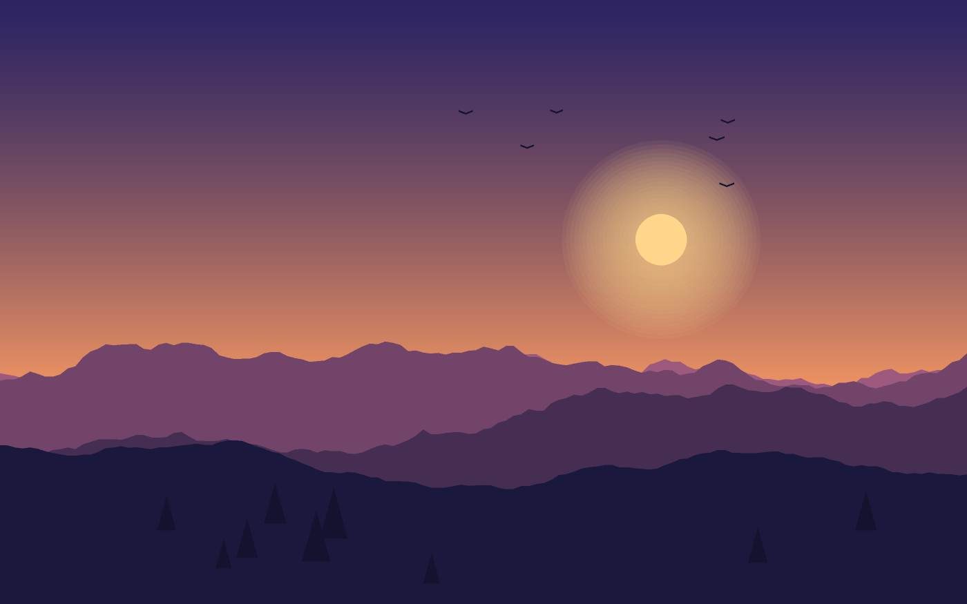 Landskapsillustration