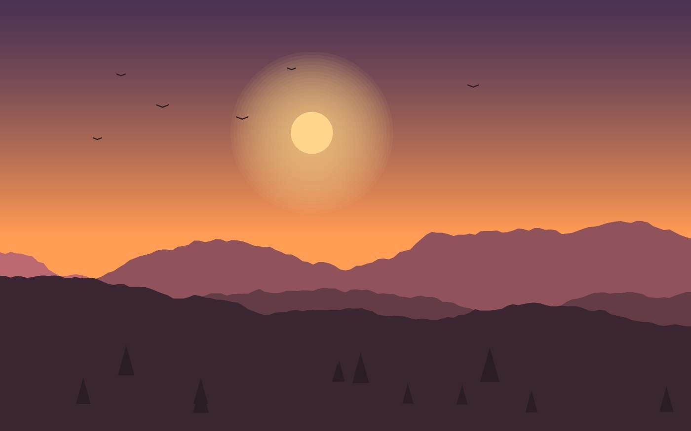 Landscape illustration